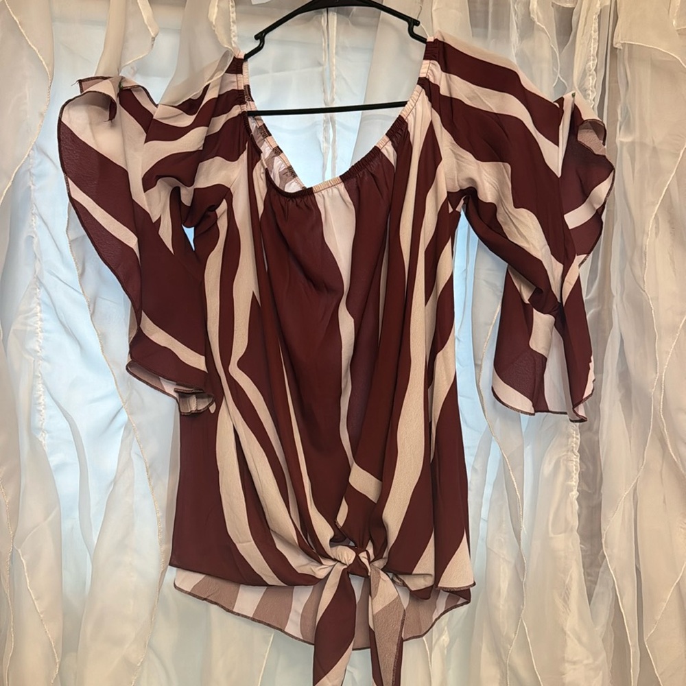 Off the shoulder blouse
